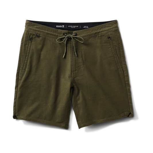 Layover Traveler Shorts, Military
