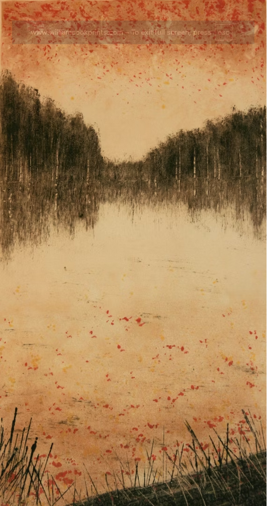Early Reflection - 8"x15"