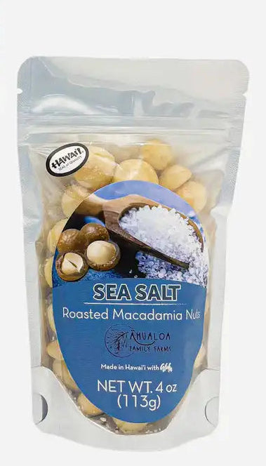 Sea Salt Macadamia Nuts, 4oz