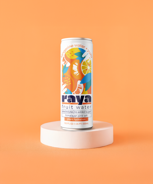 Raya Fruit Water, Tangerine + Yuzu