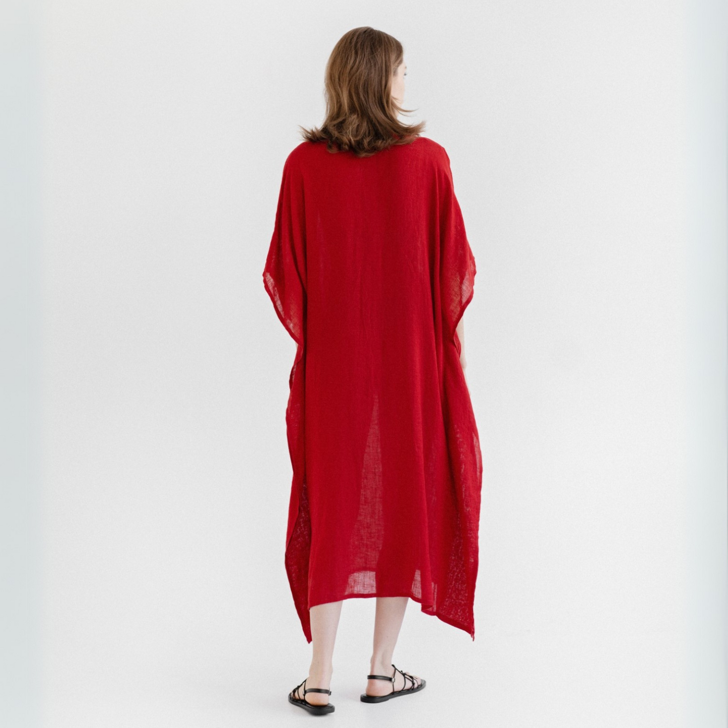 Lava Falls Linen Beach Dress