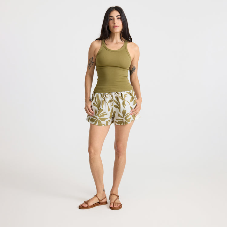 Wind Worn Tank, Dusty Olive