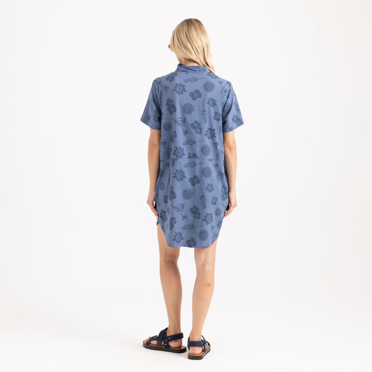 Bless Up Dress, Washed Indigo