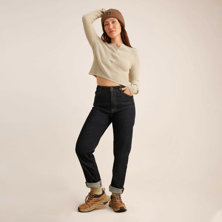 Well Worn Thermal Sweater, Stone