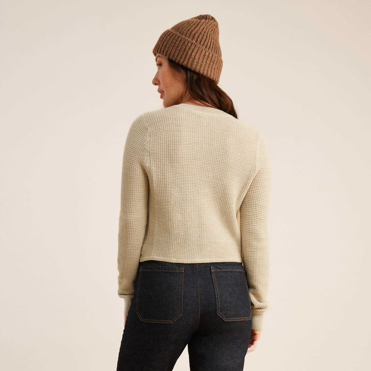 Well Worn Thermal Sweater, Stone