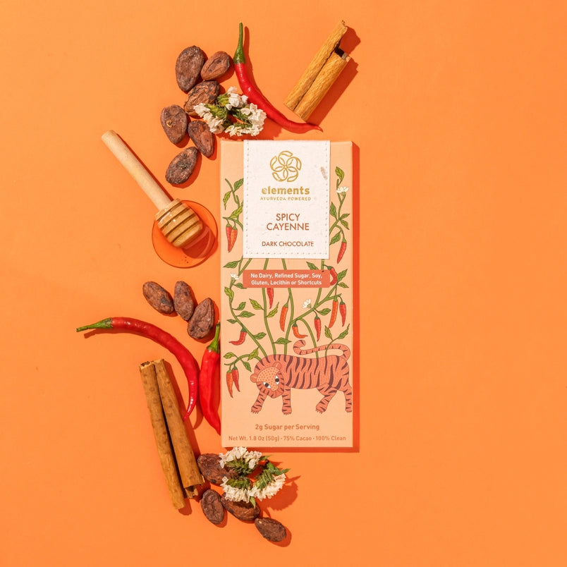 Elements Chocolate Bar, Spicy Cayenne