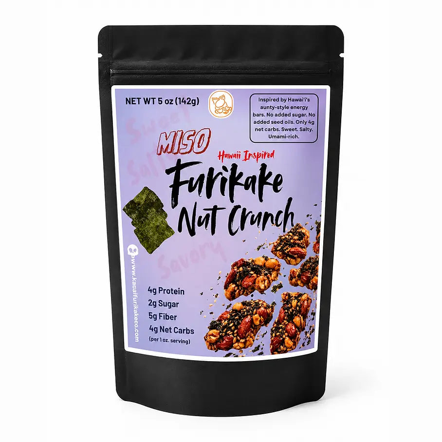 Miso Furikake Nut Crunch