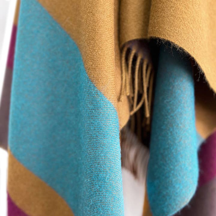 100% Baby Alpaca Scarf, Golden Brown