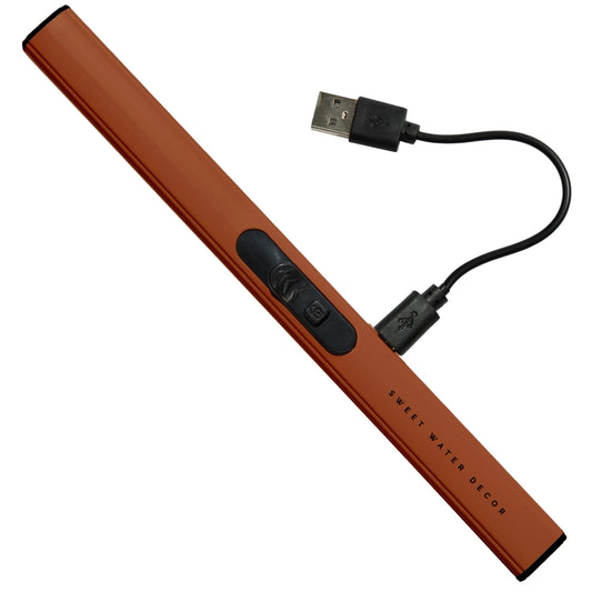 Rechargeable Electric Lighter, Burnt Orange