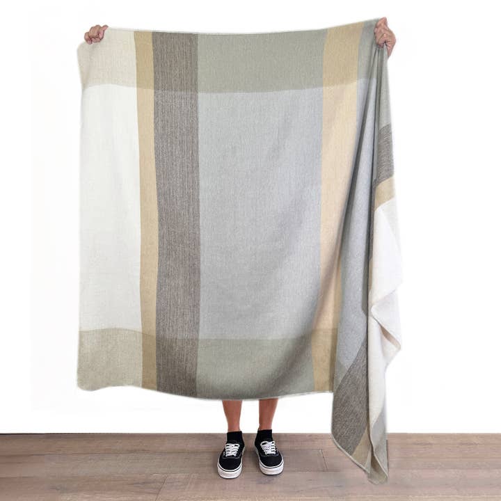 Alpaca Throw, Salt Flat