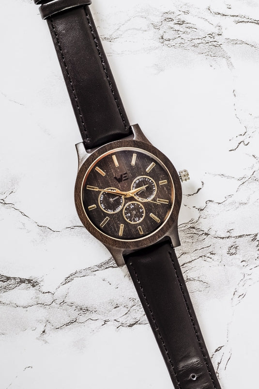 Nashville Black Sandalwood Watch