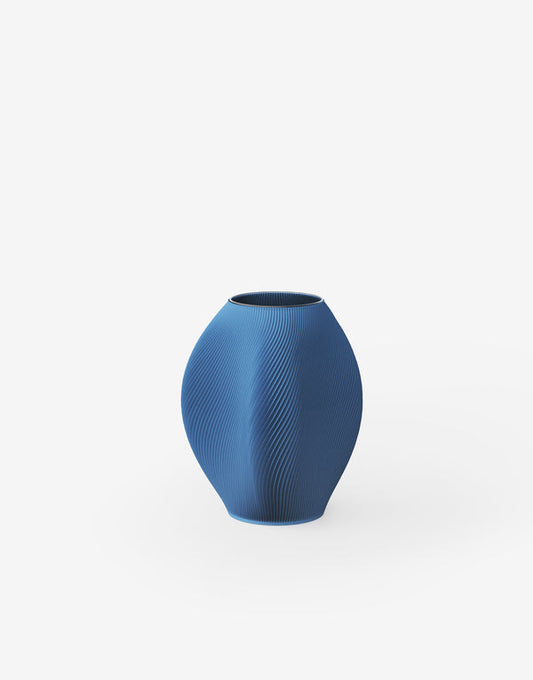 Bay 1 Vase, Ocean Blue