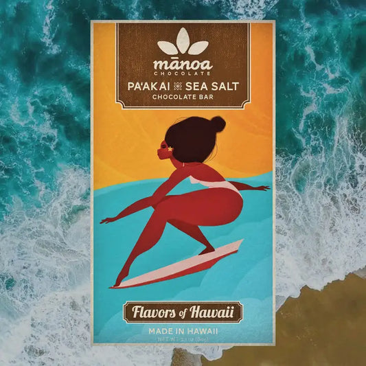 PaʻAkai Sea Salt Chocolate Bar