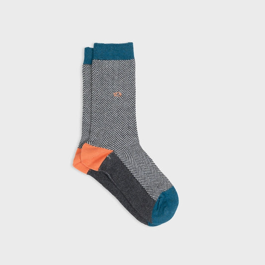 Chevron Socks Mirage