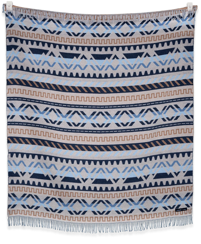 Ridgeline Alps Throw Blanket