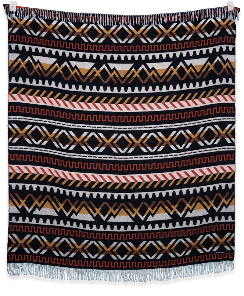Ridgeline Rockies Throw Blanket