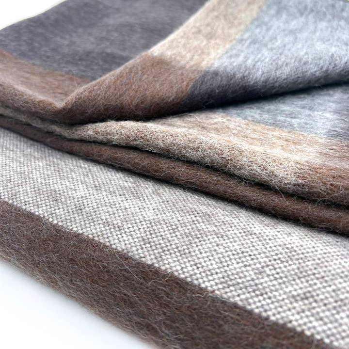 Alpaca Throw, Woodland