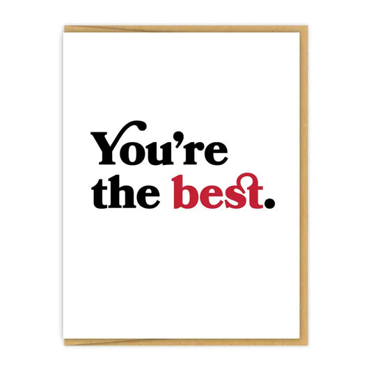 You're the Best Card