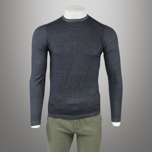 Merino Wool Sweater, Charcoal