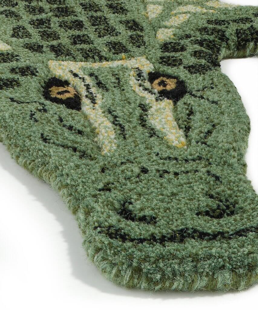 Coolio Crocodile Rug, Small