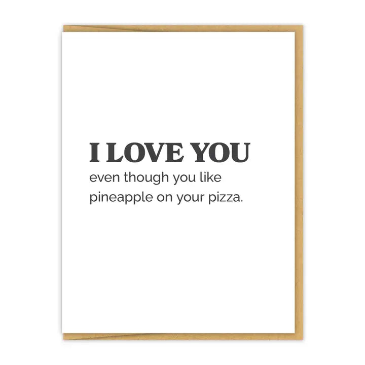 I Love You Card