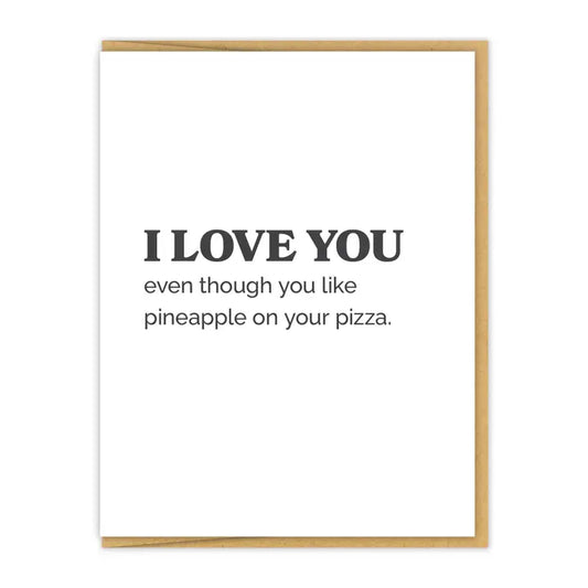 I Love You Card