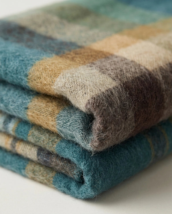 Alpaca Throw, Cedar
