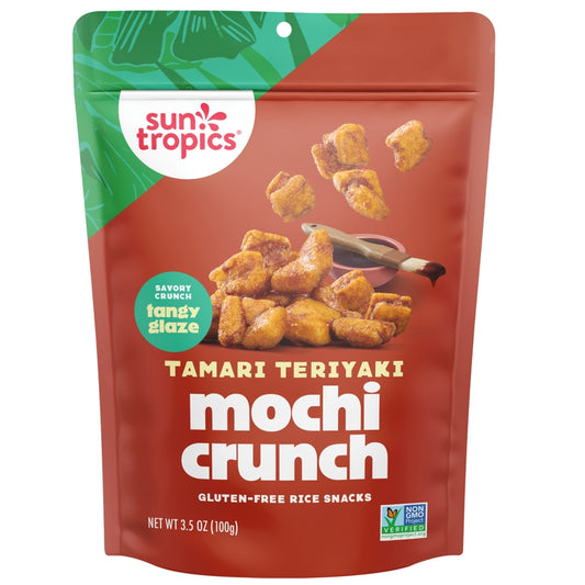 Mochi Crunch Snack Bites, Tamari Teriyaki