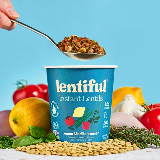 Lemon Mediterranean Instant Lentils