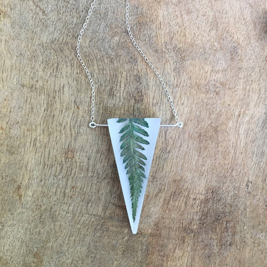 Sunray Cove Fern Necklace