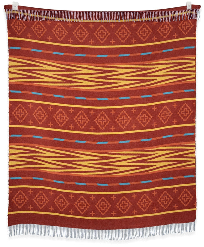 Legacy Red Bottom Blanket