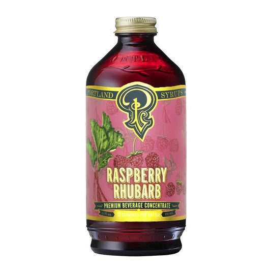 Raspberry Rhubarb Syrup