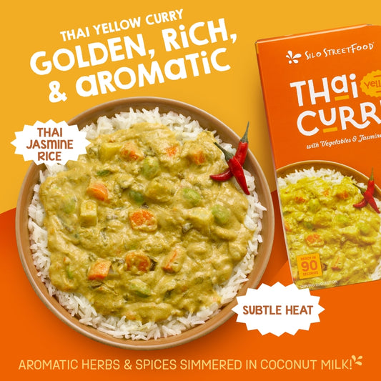 Thai Yellow Curry with Vegetables and Rice