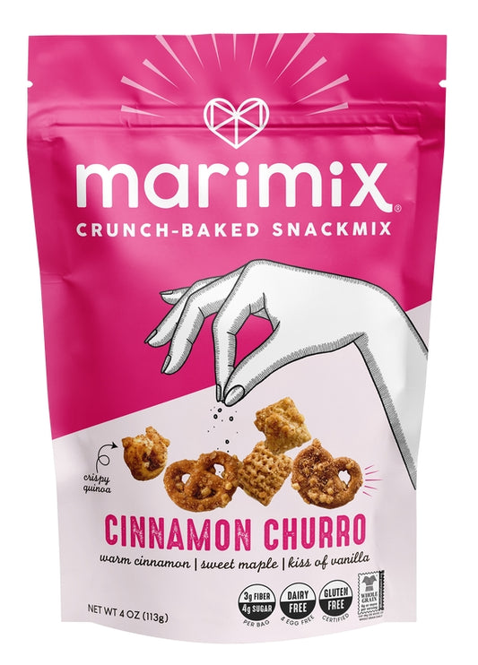 Crunch-Baked Snackmix, Cinnamon Churro