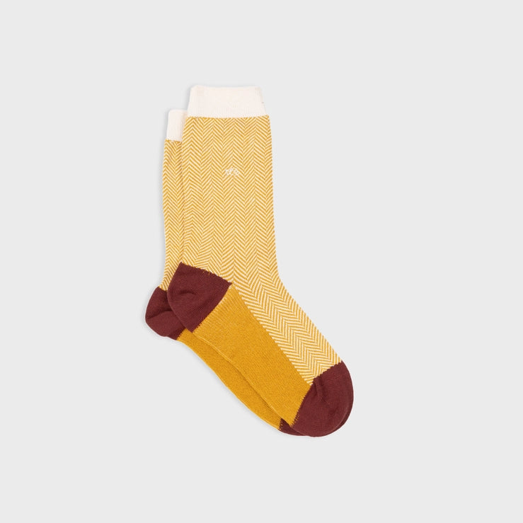 Chevron Socks Dune