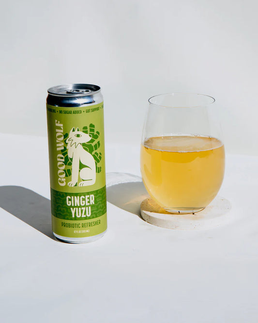 Probiotic Soda, Ginger Yuzu