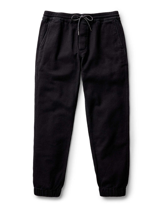 The Après Pant, Black Indigo Sashiko