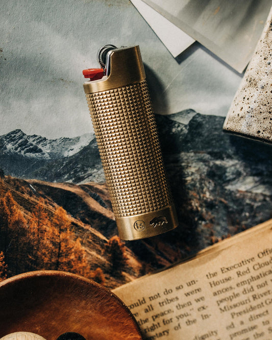 Brass Lighter Sleeve