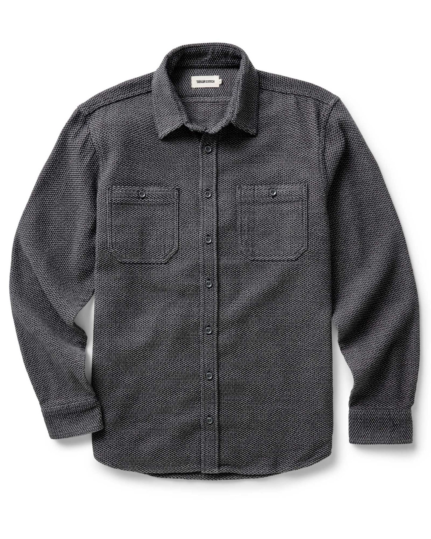 The Utility Shirt, Charcoal Sashiko