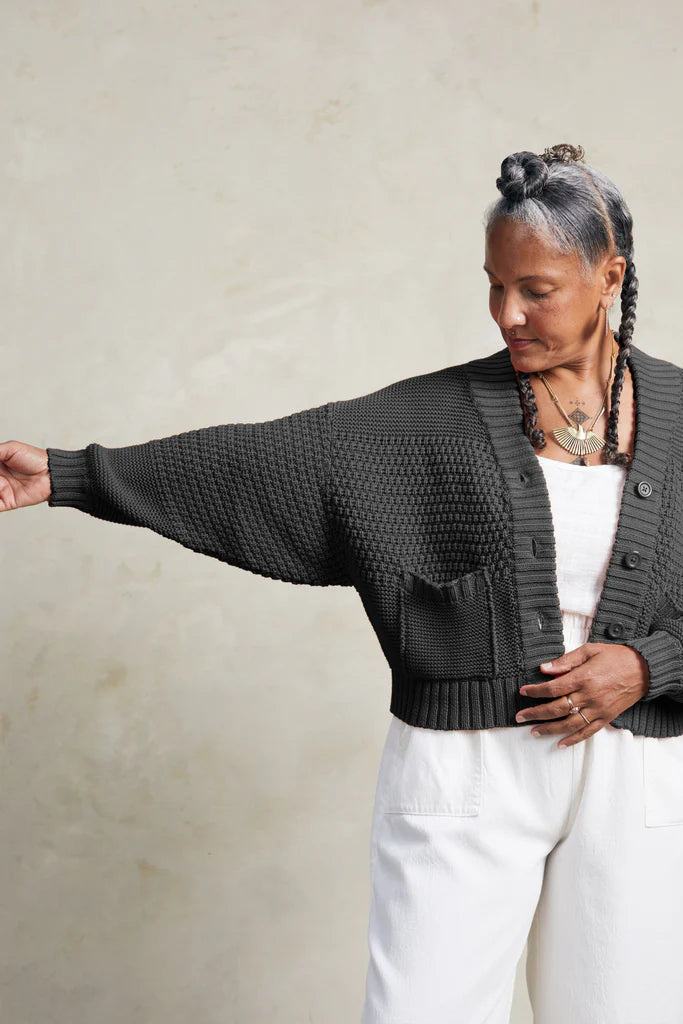 Lino Sweater, Charcoal