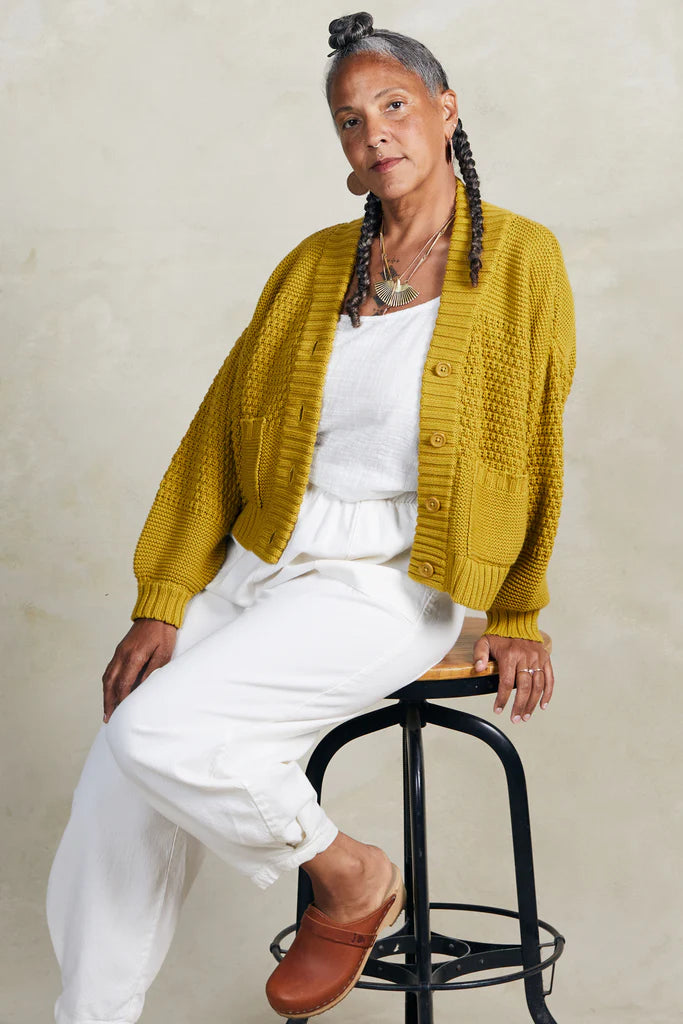 Lino Sweater, Chartreuse