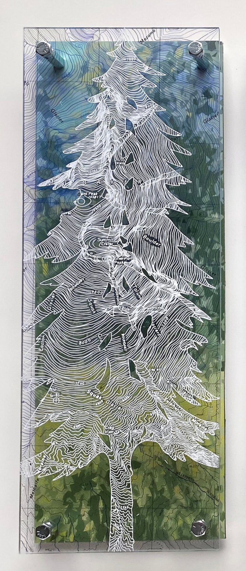 Mt Baker Tree, 6x16